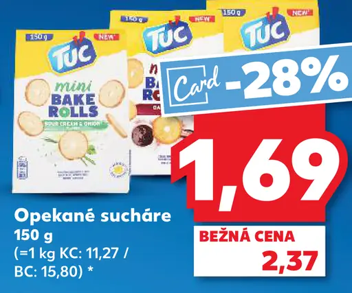 TUC Opekané sucháre