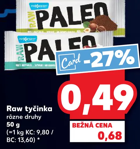 Express Paleo Raw tyčinka