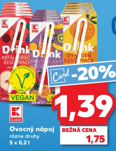 K-Classic Ovocný nápoj