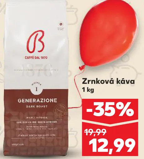 Generazione zrnková káva
