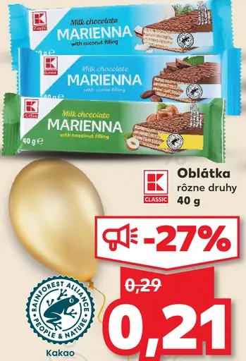 K-Classic oblátka
