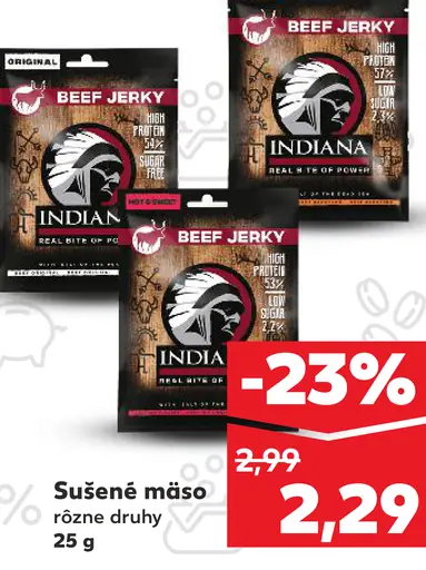 Indiana Sušené mäso