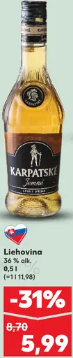 Karpatské Brandy Liehovina