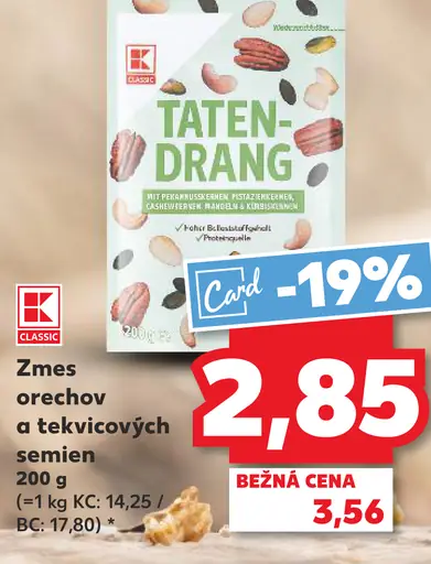K-Classic Zmes orechov a tekvicových semien