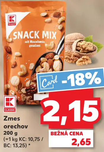 K-Classic Zmes orechov