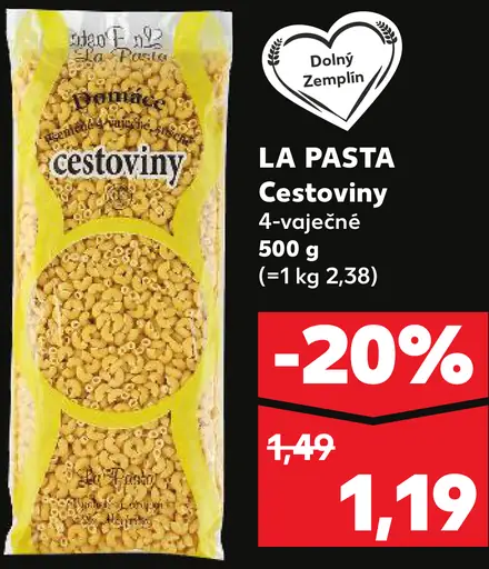 La Pasta Cestoviny 4-vaječné