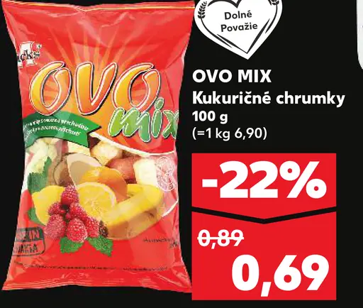 Ovo Mix Kukuřičné chrumky