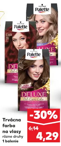 Palette Deluxe trvácna farba na vlasy