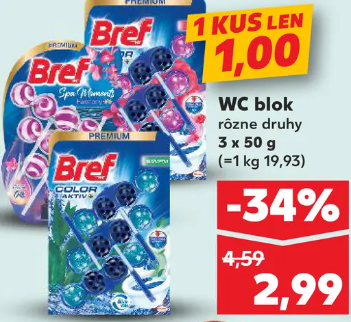 Bref WC blok