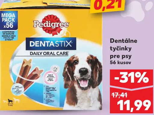 Pedigree Dentálne tyčinky