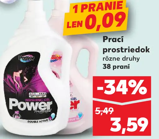 Power Prací prostriedok