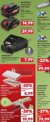 Parkside Nabíjačka PLG 20 C1