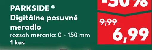 PARKSIDE Digitálne posuvné meradlo