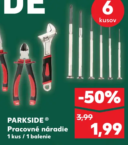 Parkside Pracovné náradie