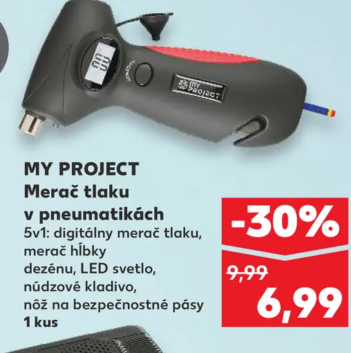 My Project Merač tlaku v pneumatikách