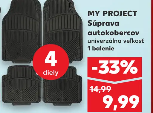 My Project Súprava autokobercov
