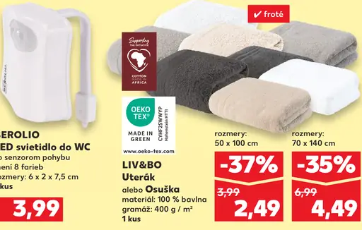LIV&BO uterák osuška