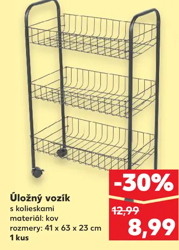 Úložný vozík s kolieskami