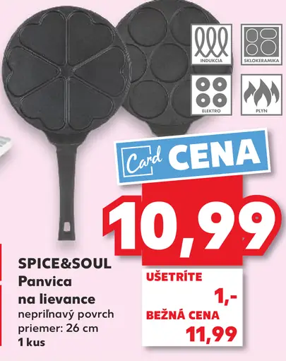 SPICE&SOUL Panvica na lievance