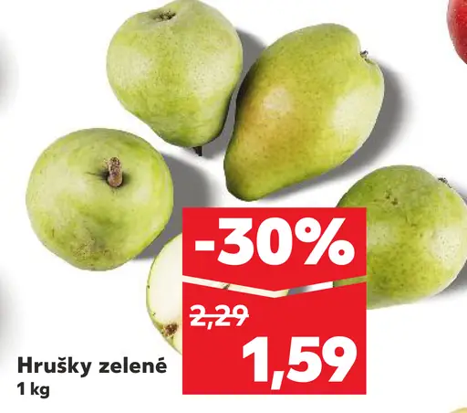 Hrušky zelené