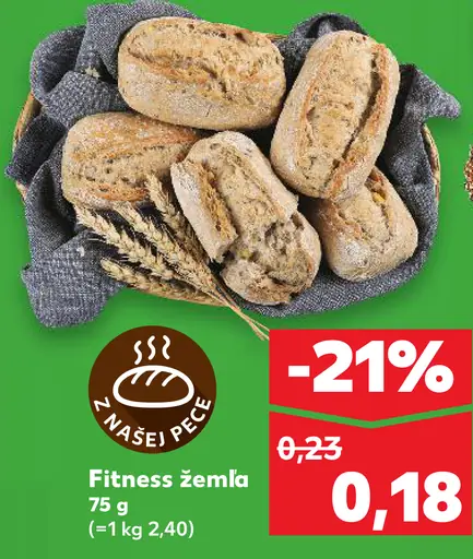 Fitness žemľa