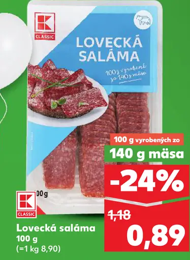 K-Classic Lovecká saláma