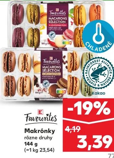 Favorites makrónky