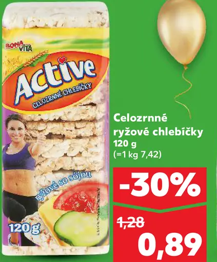 Bonavita celozrnné ryžové chlebíčky
