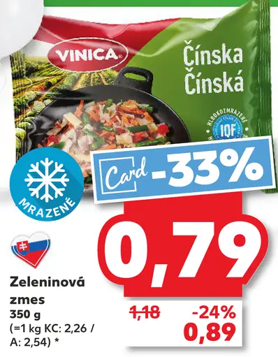 Vinica čínska zeleninová zmes