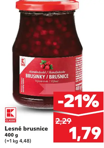 K-Classic Lesné brusnice