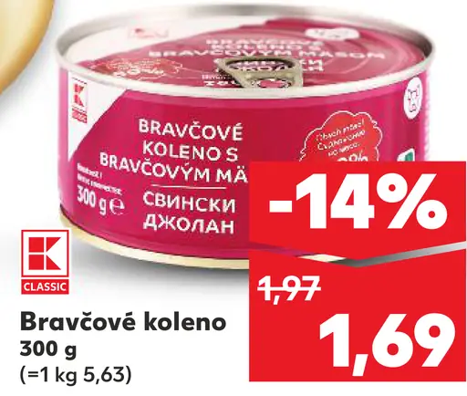 K-Classic Bravčové koleno