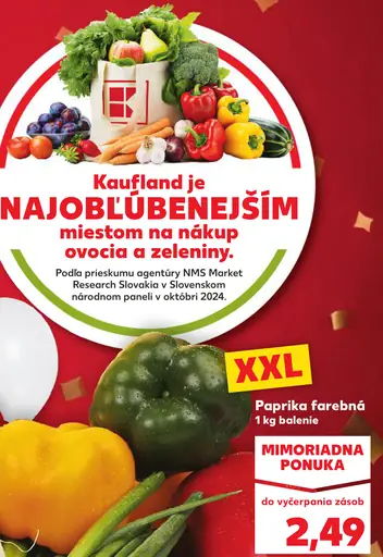 Paprika farebná