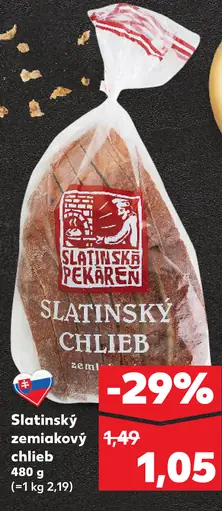 Slatinský chlieb zemiakový