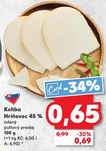 Koliba Hriňovec 45 % údený