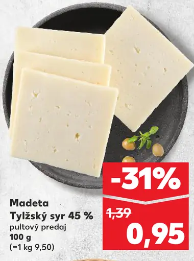 Madeta Tylžský syr 45%