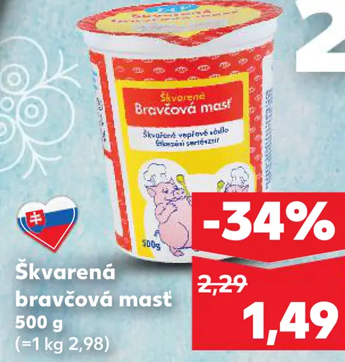 Škvarková bravčová masť