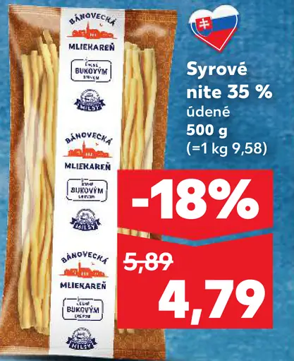 Syrové nite údené