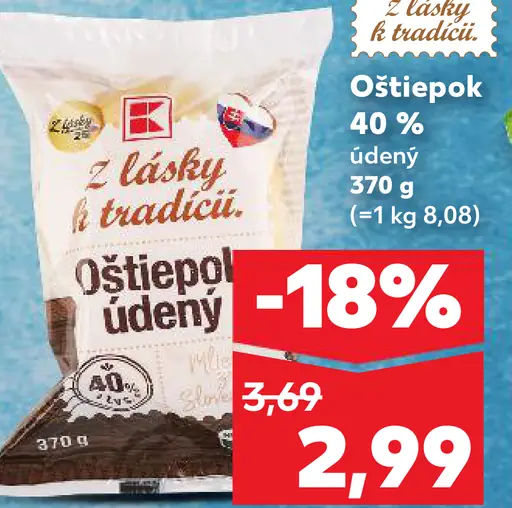 Oštiepok údený