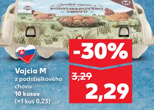 Vajcia z podstielkových chovov