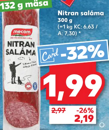 Mecom Nitran saláma