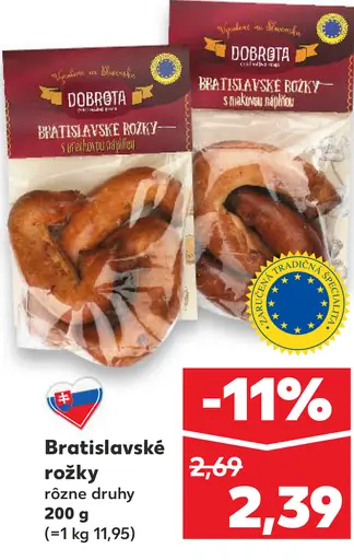 Dobrota Bratislavské rožky