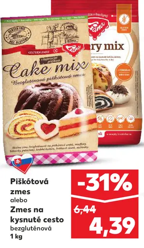 Piškótová zmes