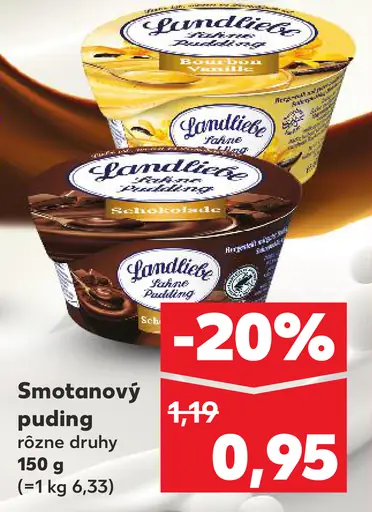 Smotanový puding Landliebe