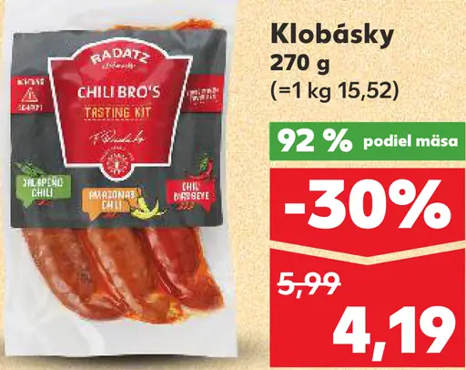 Chiliros Klobásky