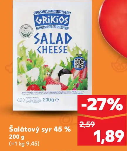 Galbani Šalátový Syr 45 %