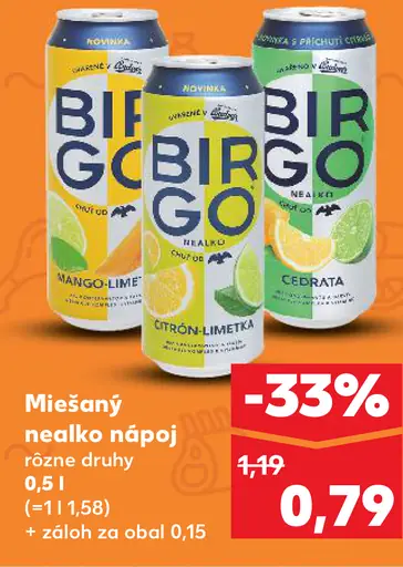 Birgo nealko nápoj
