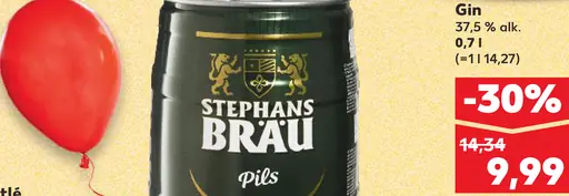 Stephans Bräu svetlé pivo plechovka