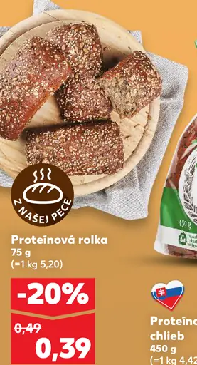 Yam proteínová rolka