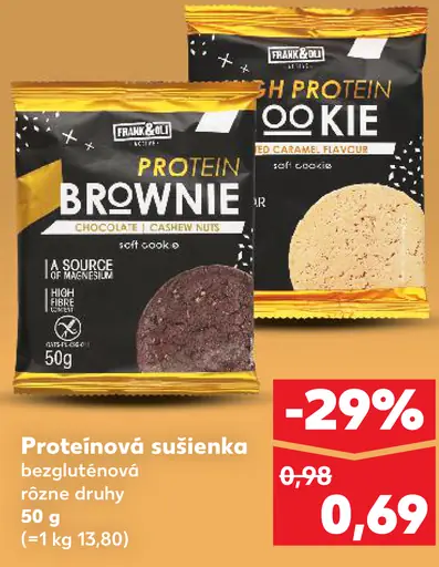 Franky's Bakery Protein Brownie