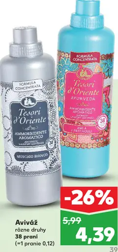 Tesori d'Oriente aviváž
